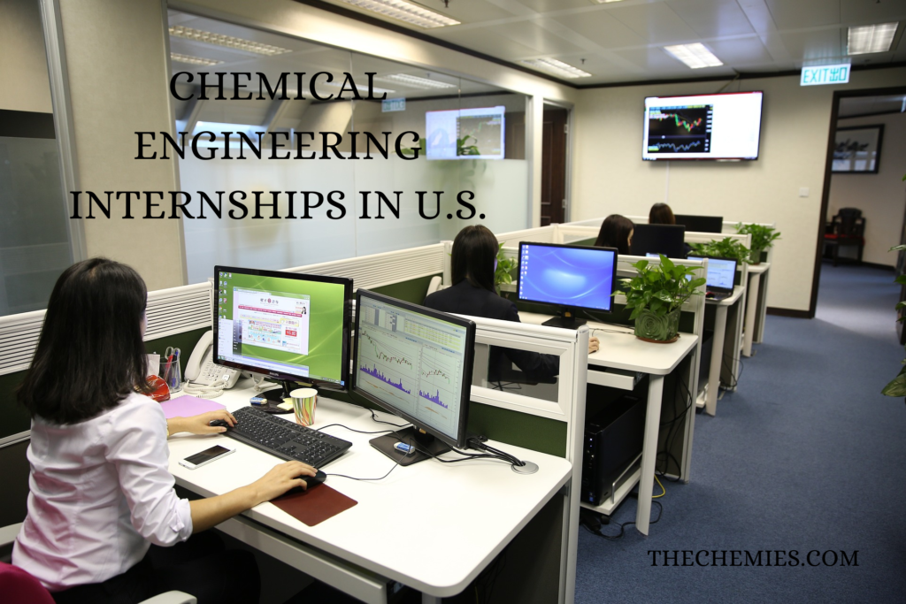 Chemical Engineering Internships in U.S.