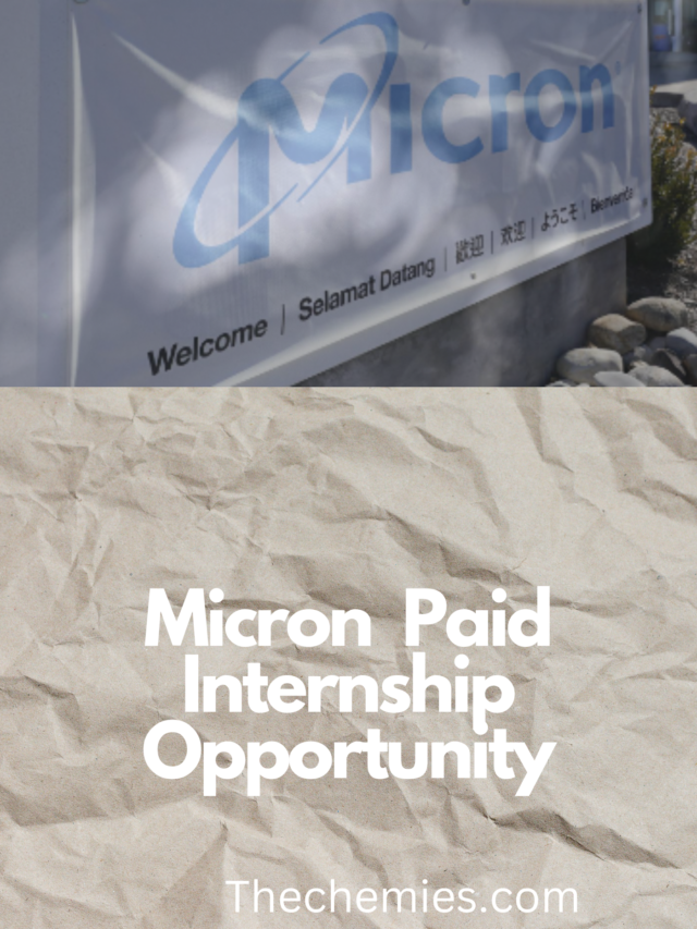 Micron Internship 2024