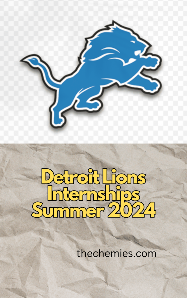 Detroit Lions Internships Summer 2024