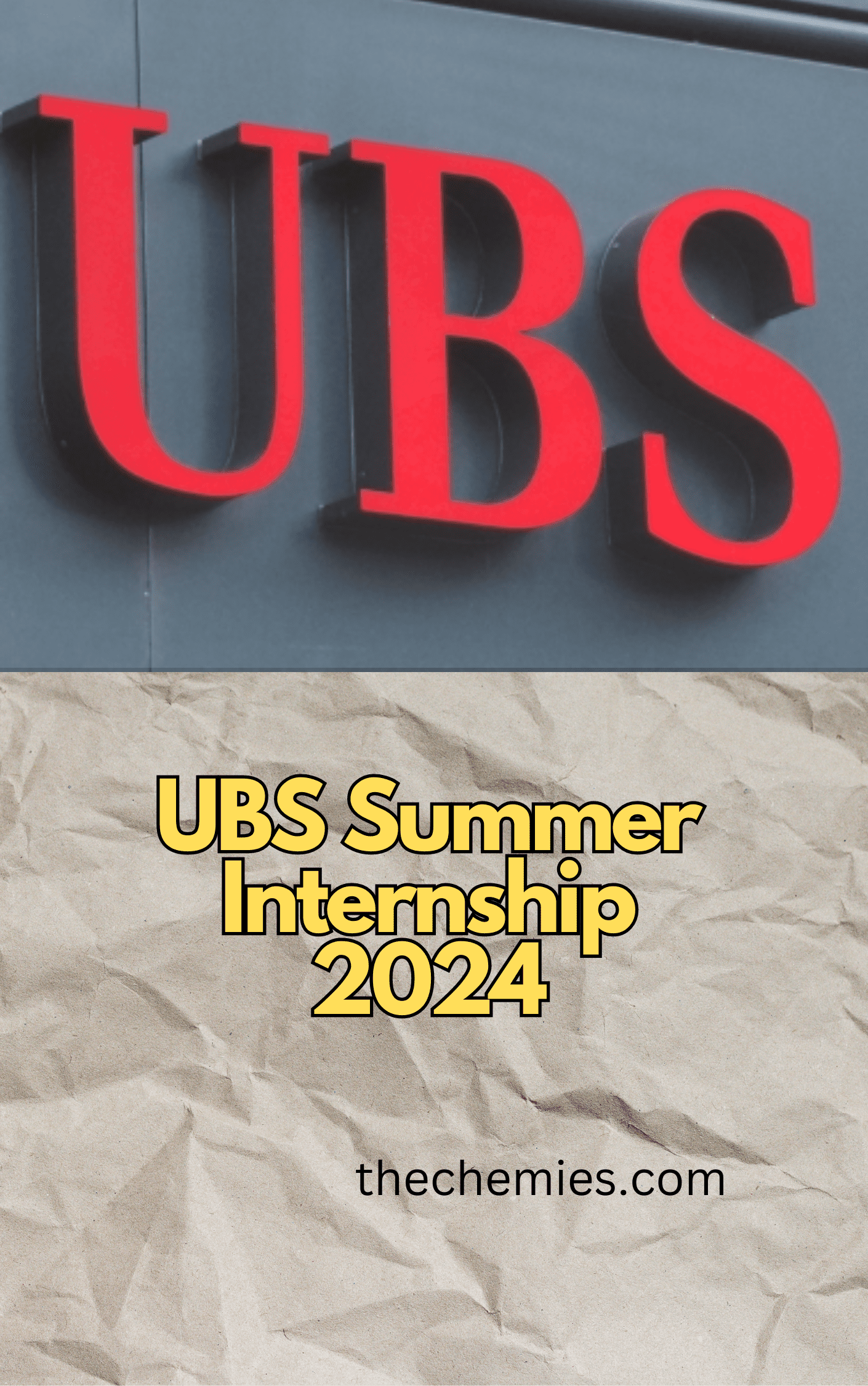 UBS Summer Internship 2024