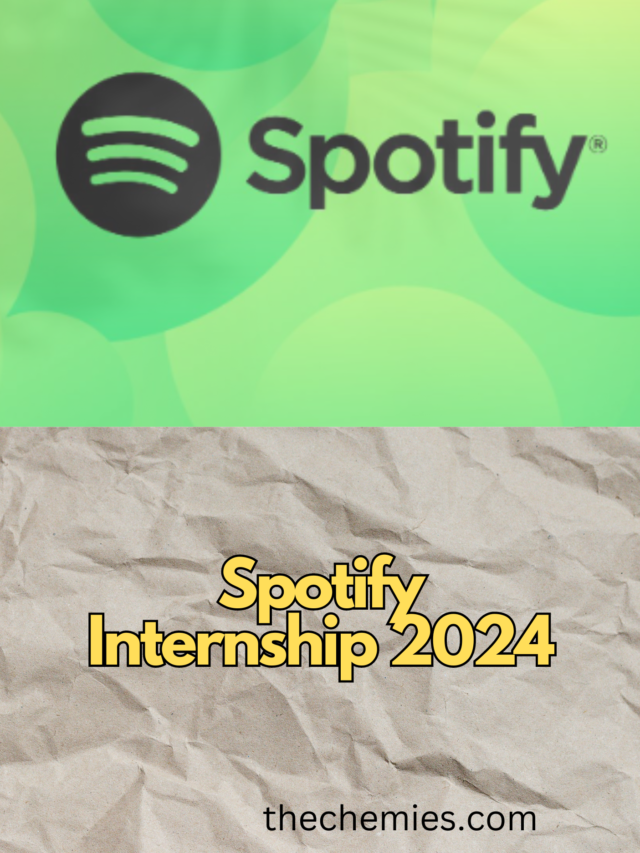Global Summer Internship Spotify | Spotify Internship 2024 |