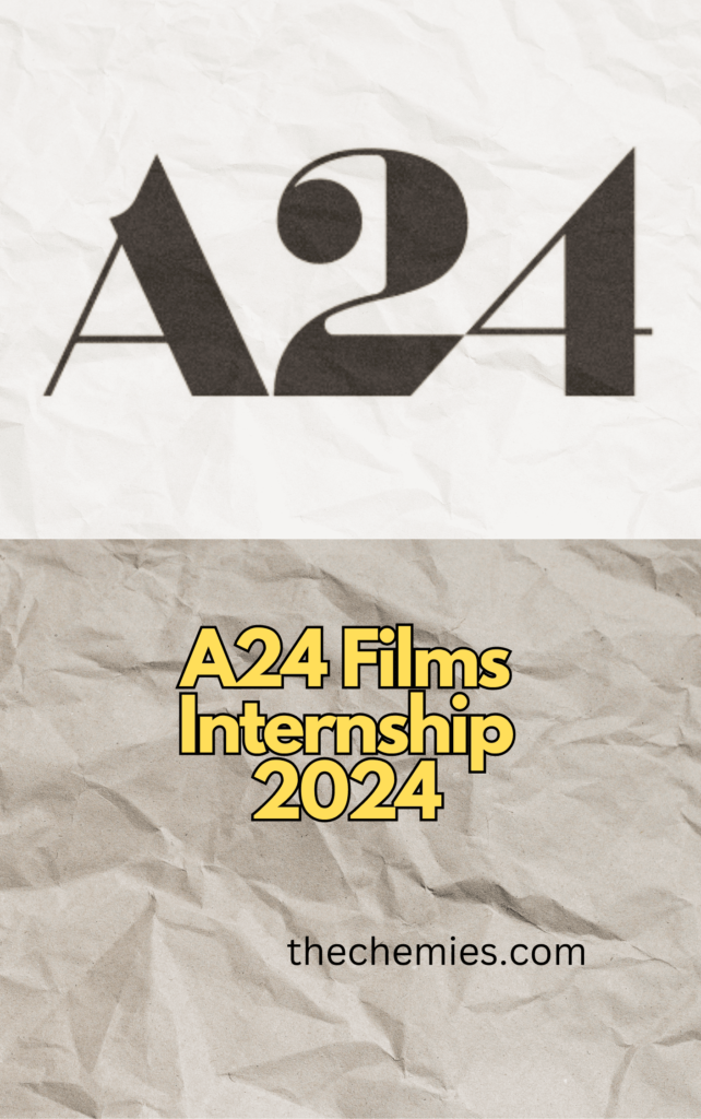 A24 Films Internships 2024