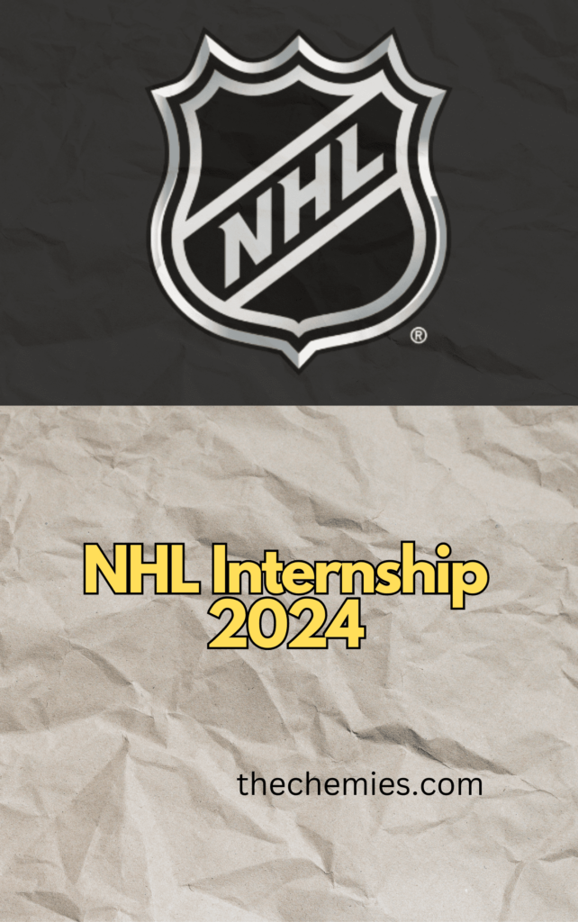 NHL Internship 2024 || National Hockey League Summer Intern ||