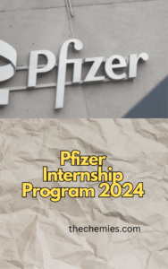 Pfizer Internship Program 2024 || Pharmaceutical Intern||